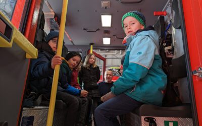 Ausflug der 3.Klassen zur Feuerwehr