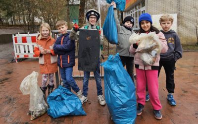 Pflanzaktion und Müllsammelaktion am 14.03.2026