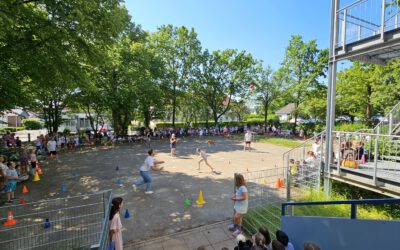 Brennballturnier zum Schuljahresabschluss